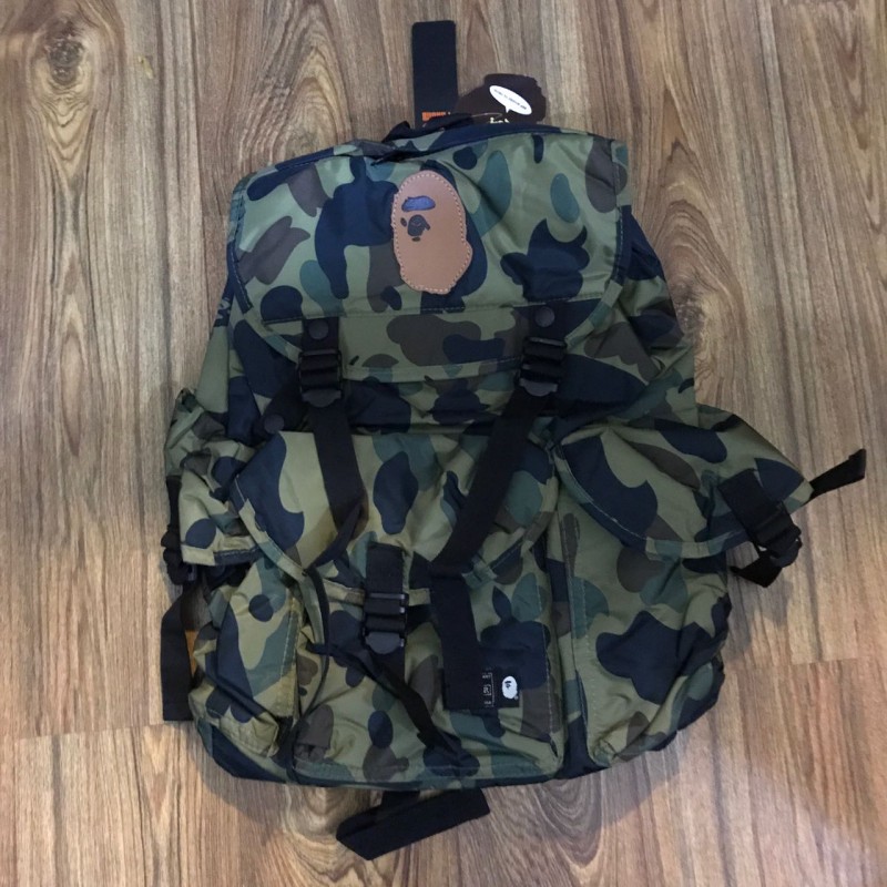 Bape x Mastermind Bagpack Green Camo